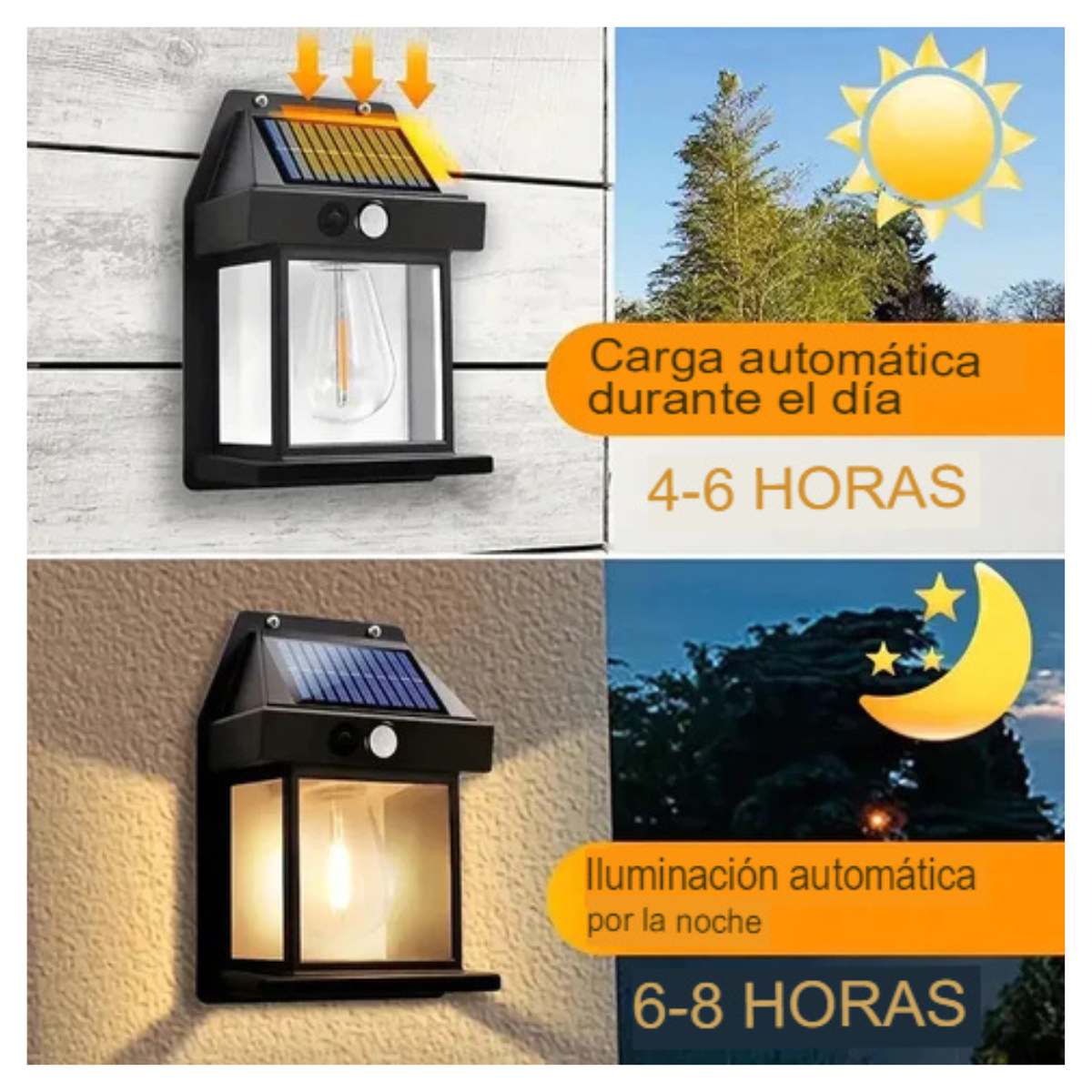 Tecno - Iluminación Solar de Pared