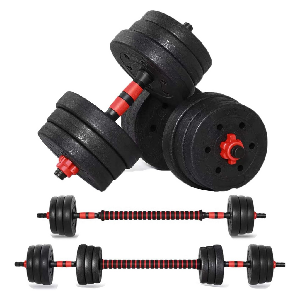 Deporte - Juego de Pesas Ajustables 3 en 1 de 40kg