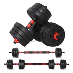 Deporte - Juego de Pesas Ajustables 3 en 1 de 40kg