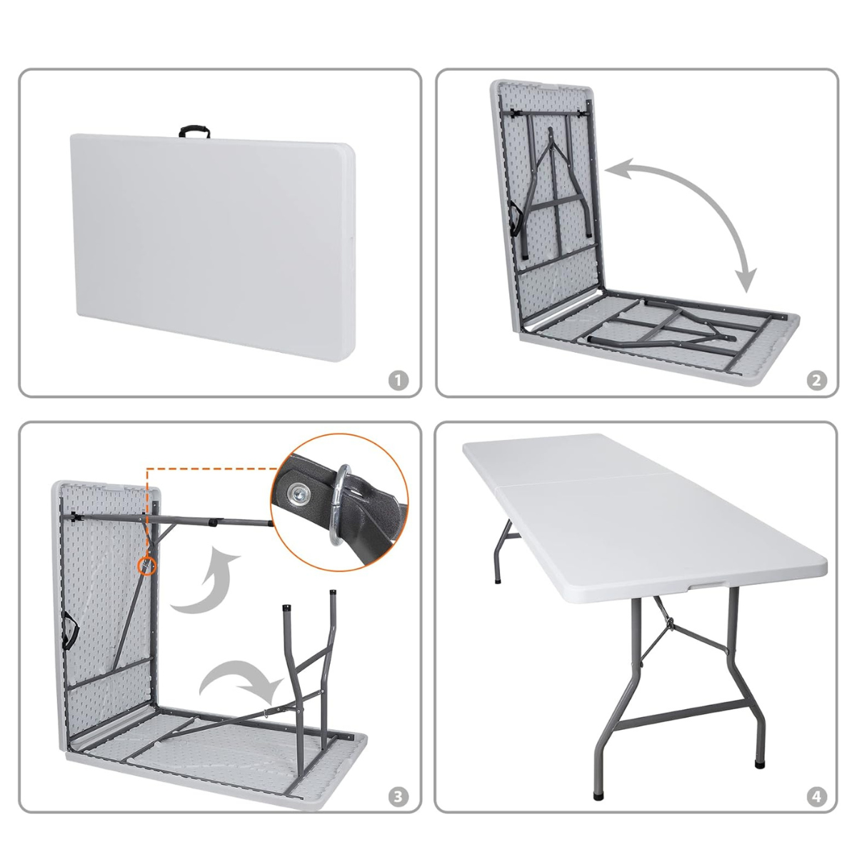 Hogar - Mesa Móvil Plegable