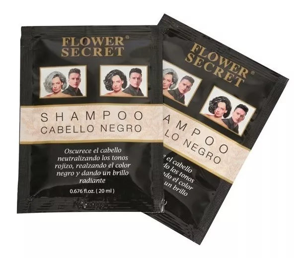 Belleza - Shampoo Cabello Negro Canas - Caja 12 UN