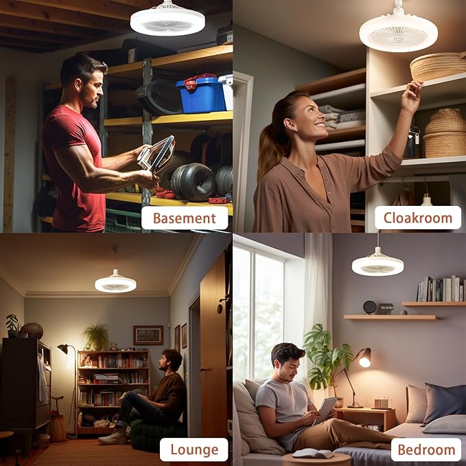 Tecno - Ventilador y Luz de Techo